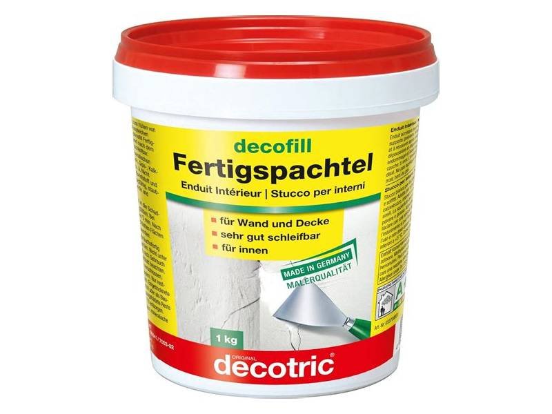 Decotric Zement-Spachtelmasse 5 kg