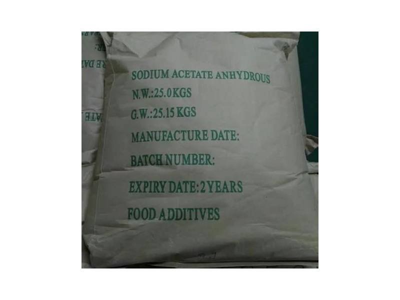 Natriumacetat, wasserfrei - 25 kg Sack - CAS 127-09-3
