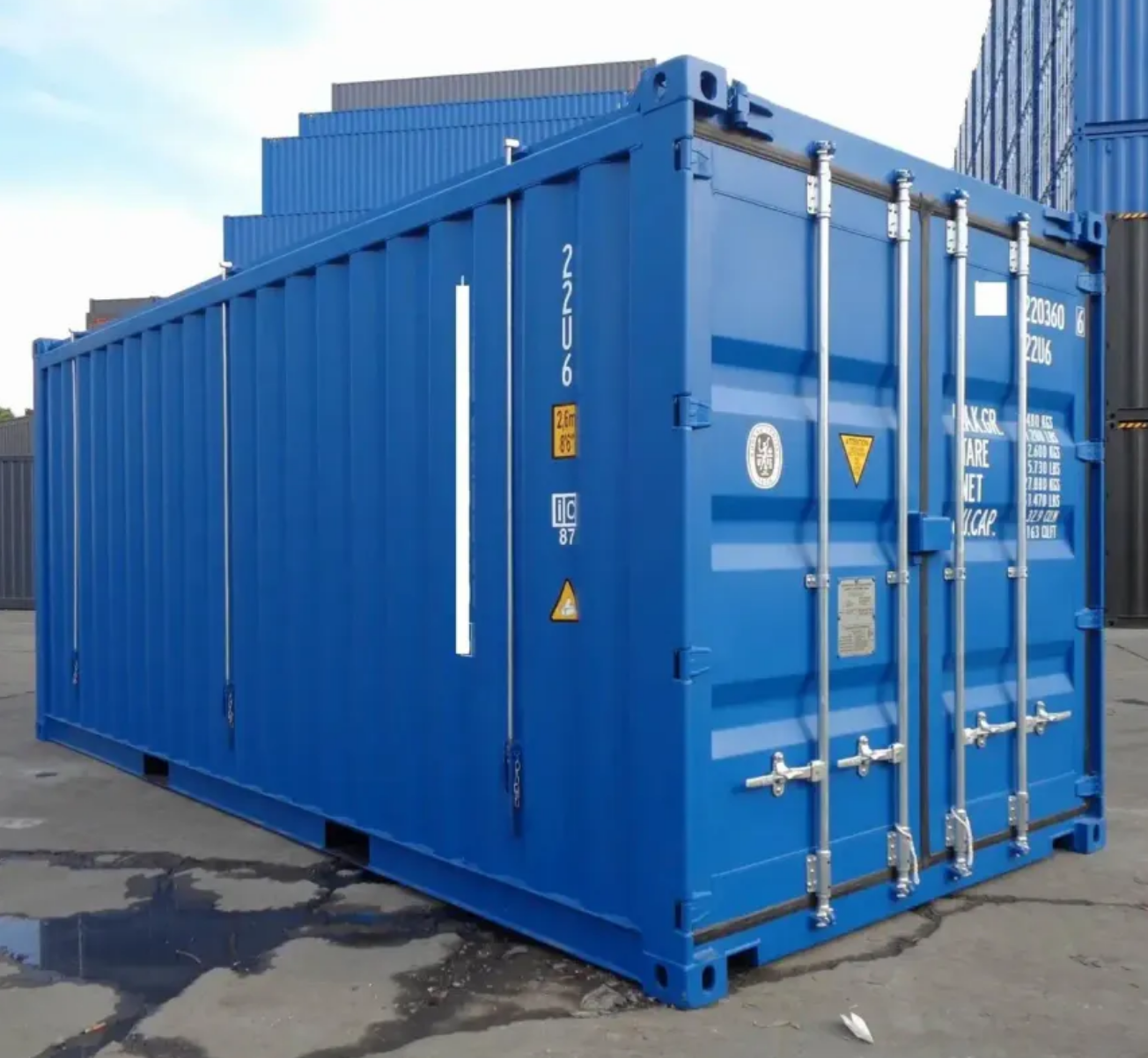 Abrollcontainer 20 Fuss Stahl