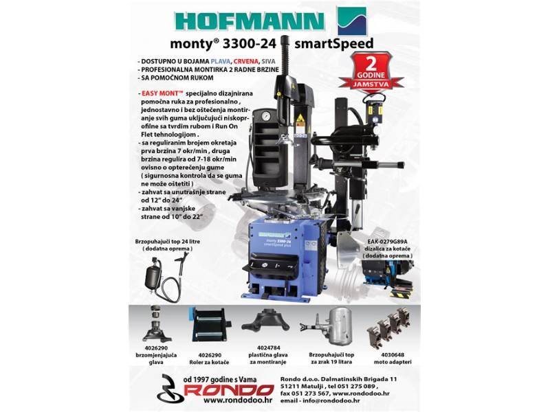 Hofmann monty 3300-24 SmartSpeed GP Plus
